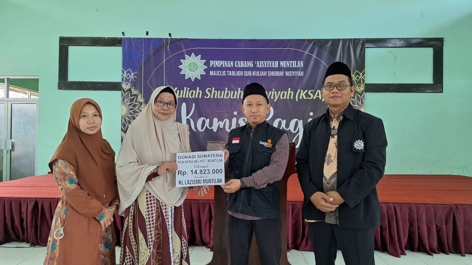 PCA Muntilan Salurkan Donasi